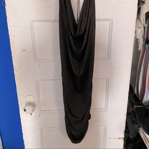 Black and gold striped